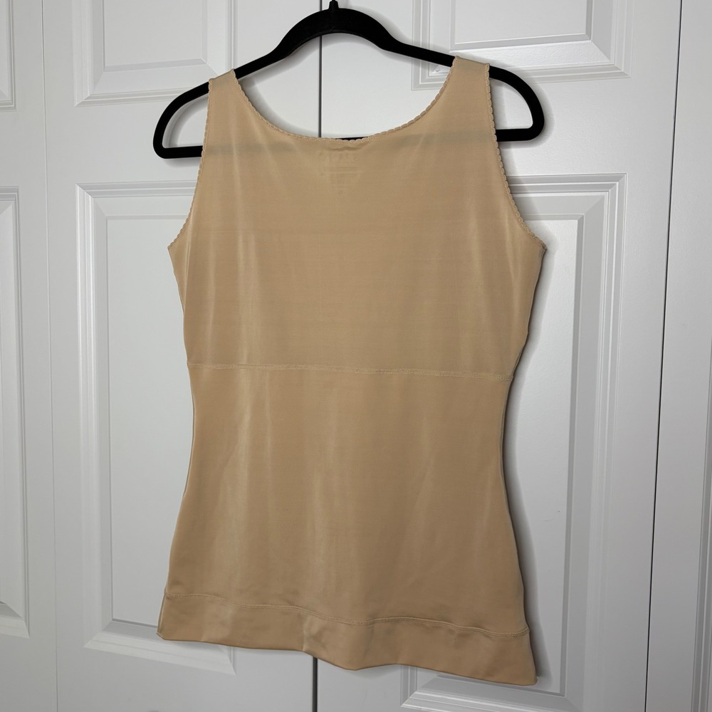 SPANX Nude Shaping Tank Top XL Smoothing Layering Cami - Picture 4 of 7